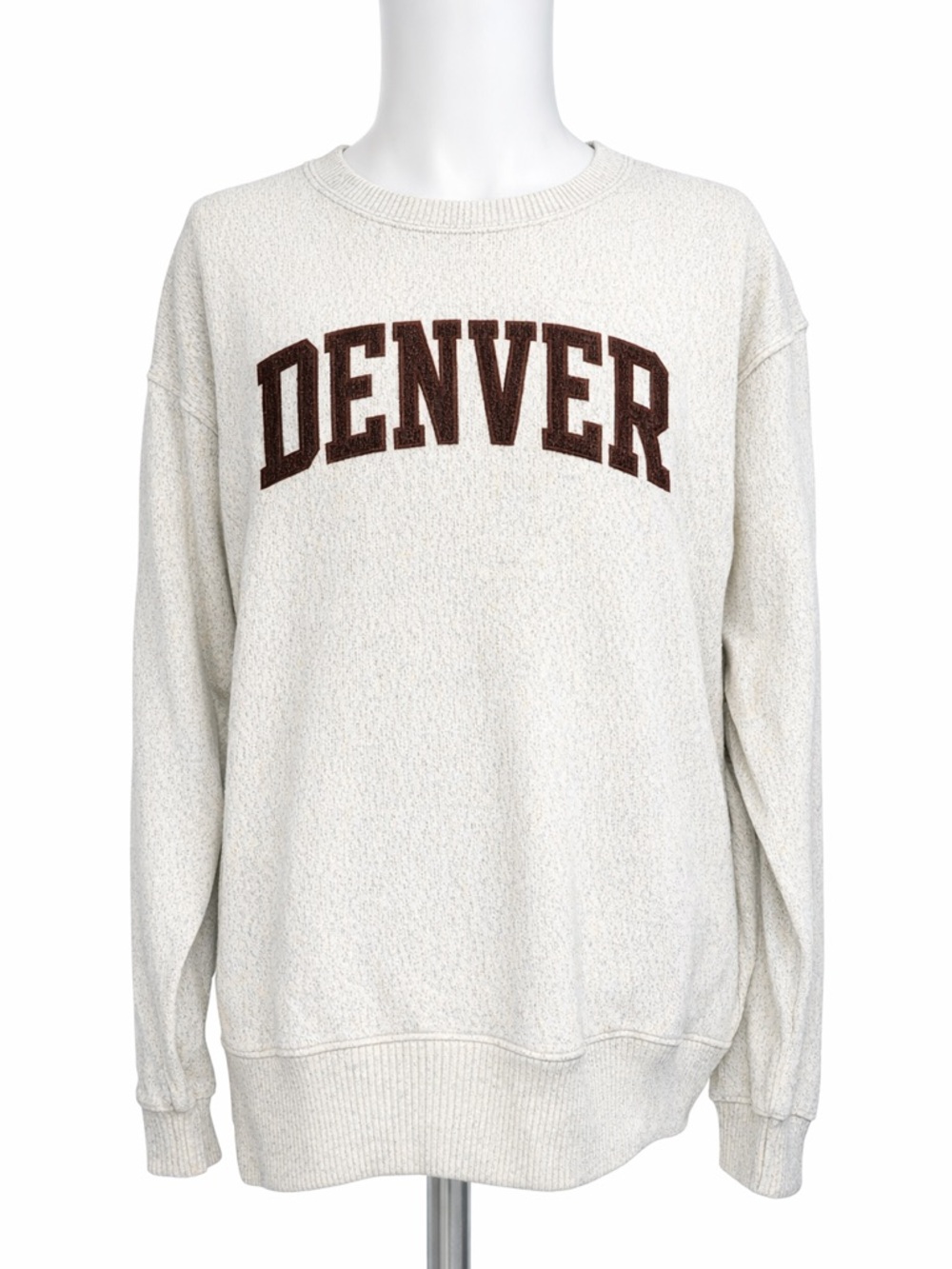 NWT New York Popular Chicago Illinois Sweatshirt Womens L Nantucket Soft Fleece